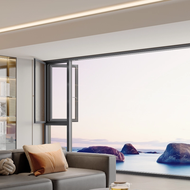 Project Custom uPVC Plastic-Steel Casement Windows - Balcony & Security