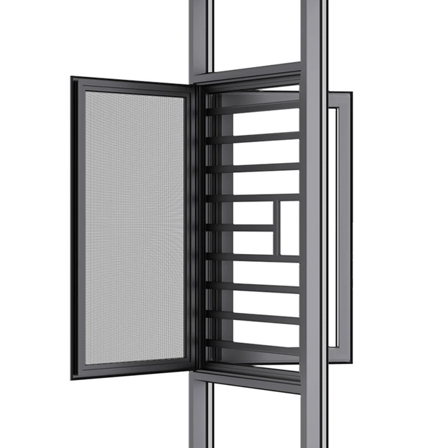 Whole-House Custom Thermal Break Aluminum Doors Windows Modern Swing Casement Windows Narrow-Frame Balcony Enclosure for Kitchen